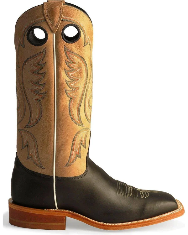 Justin Men's Bent Rail Stillwater Boots - Black - 10.5 - B