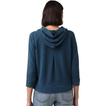 Prana - Women's Cozy Up Summer Pullover, Atlantic Heather, Large