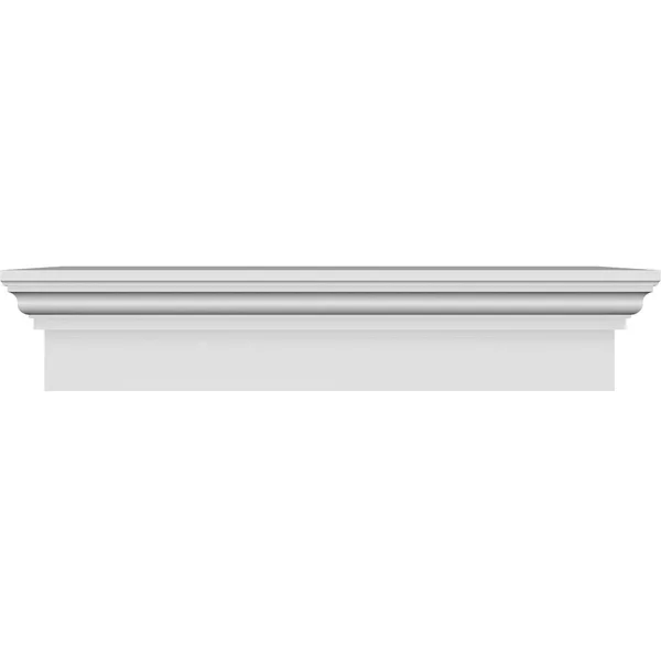 108x22 Bottom Width x 114 1/4x22 Top Width x 9x22H x 1x22P Traditional Crosshead