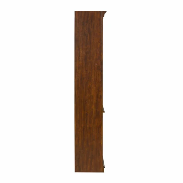 Liberty Furniture Brayton Manor Jr Executive Open Bookcase in Cognac