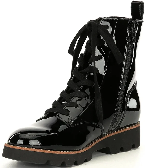 Women's Vionic Lani Lace-Up Boot, Size 6 M - Black