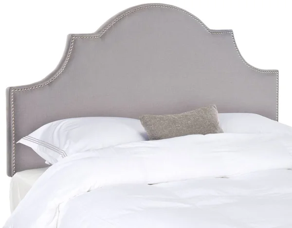 Safavieh Hallmar Arctic Grey Arched Headboard-Full