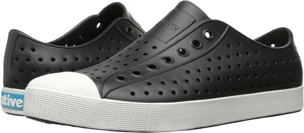 Native Men's Jefferson Shoes - Jiffy Black/ Shell White - 13