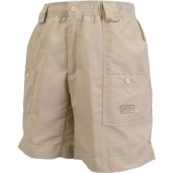 AFTCO Original Fishing Short Long, Khaki, 28