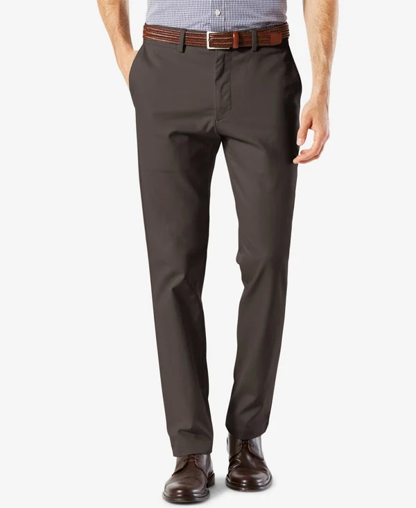 Dockers Men's Slim Fit Signature Khaki Lux Cotton Stretch Pants