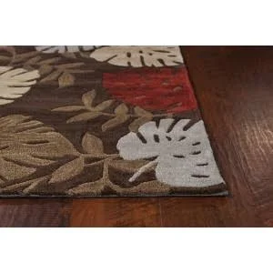 Kas Bali 2828 Fauna 3&3x22 x 5&3x22 Mocha Rug