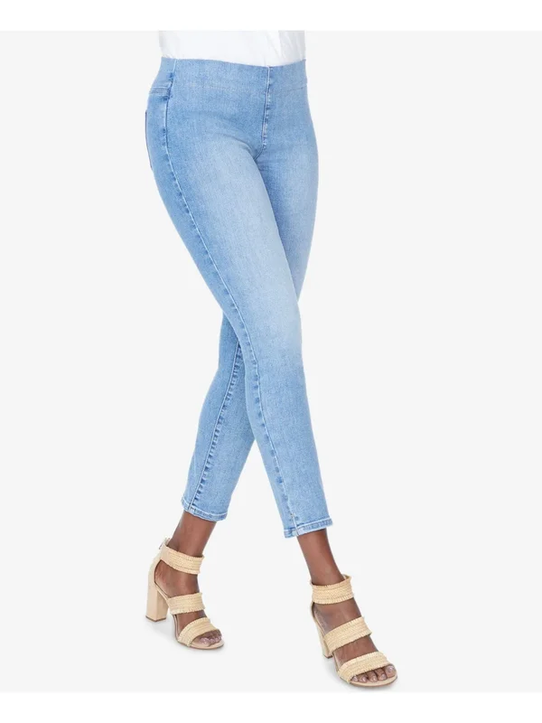 Women's Nydj Alina Pull-On Ankle Skinny Jeans, Size 00 - Blue