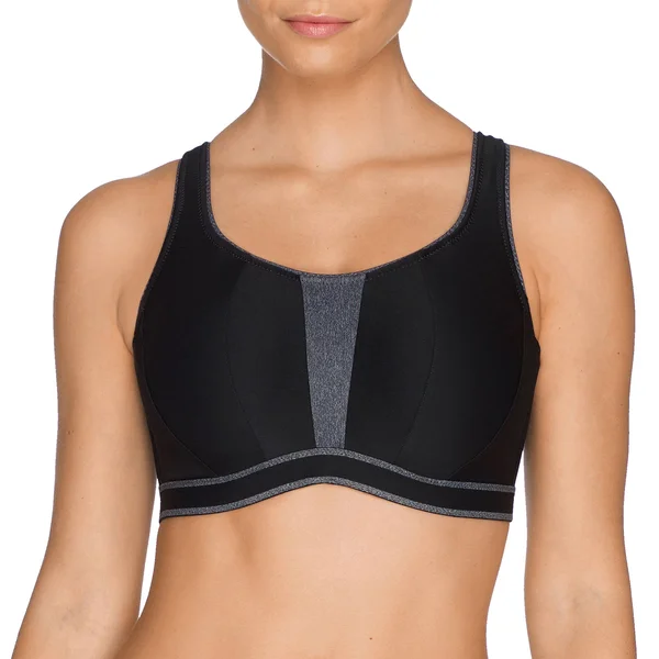 Prima Donna The Sweater Underwire Sports Bra - Black - 36G