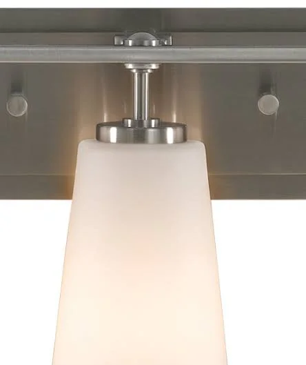 Feiss VS14903-BS Sunset Drive Brushed Steel 3 Light Vanity
