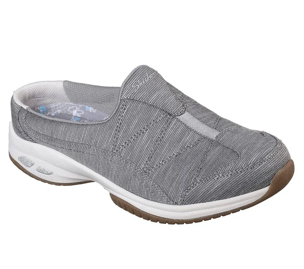 Skechers Women's Commute Time Carpool Mule, Color: Grey, Size: 7