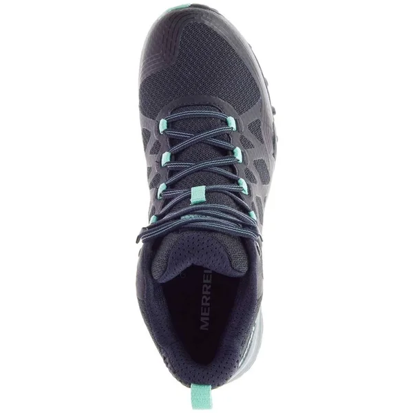Merrell Womens Boots Siren 3 Mid Gore-Tex Blue - 8.5