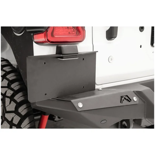 Fab Fours M4550-B - Rear Bumper License Plate Bracket