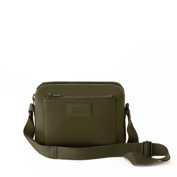 Dagne Dover Micah Water Resistant Neoprene Crossbody Bag - Green