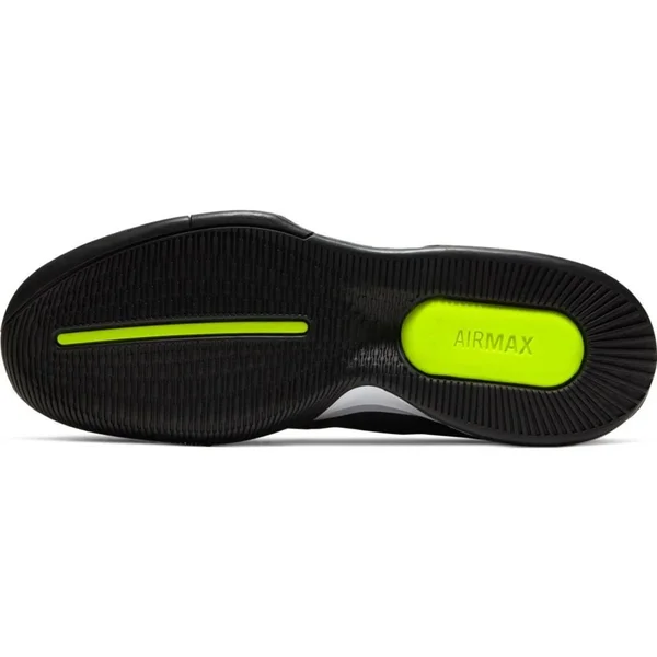 Nike Court Air Max Wildcard Men's Tennis Shoe - Black/White/Volt Size 9.5