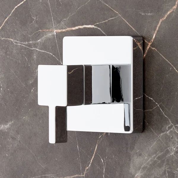 Rigi In-Wall Shower Diverter Trim - Chrome, Brass, Signature Hardware 449857