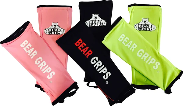 Bear Grips:Shin Guard Sleeves, Padded 5mm Shin Protection for Rope climbs, Box Jumps, Dead Lifts, olympic Lifts, Weight Lifting