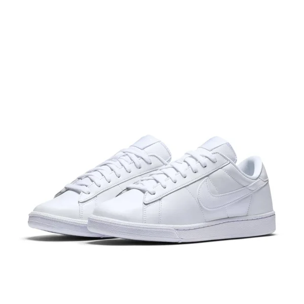 Nike Tennis Classic - Womens Shoes White/White/Bluecap Size 12