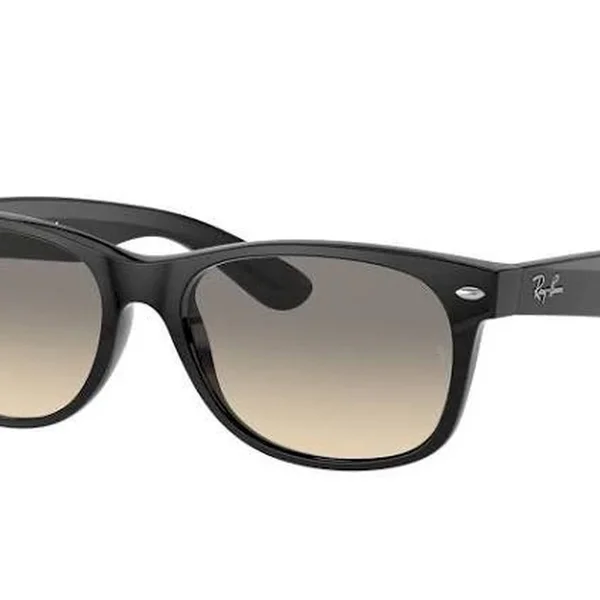 Ray-Ban New Wayfarer @Collection RB2132 - 55-21 - Black, Gray Lenses - RB2132