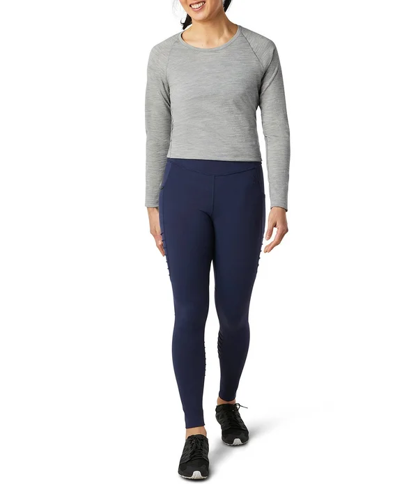 Smartwool Merino Sport Moto Tight - Women's Black - L