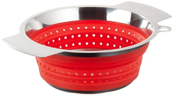 Rosle Foldable Colander Red