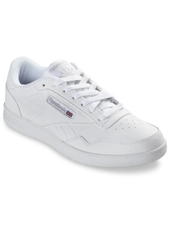 Men's Wide Reebok Club Memt Sneaker - Size: 15, White