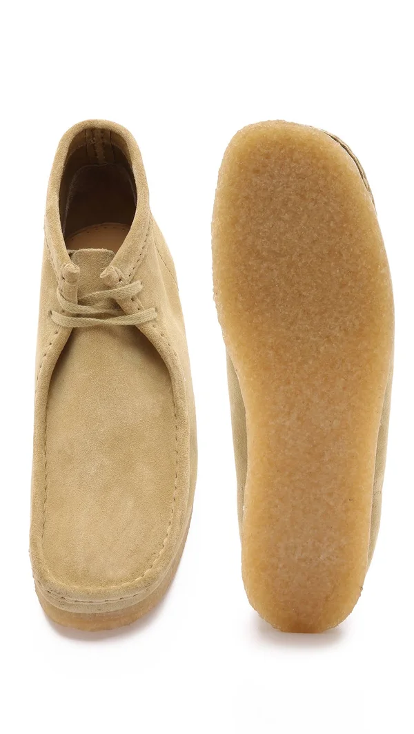 Clarks Men's Wallabee Boot Maple Suede 11