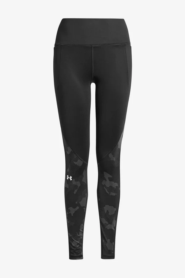 Under Armour Women's ColdGear Camo Leggings, XL, Black