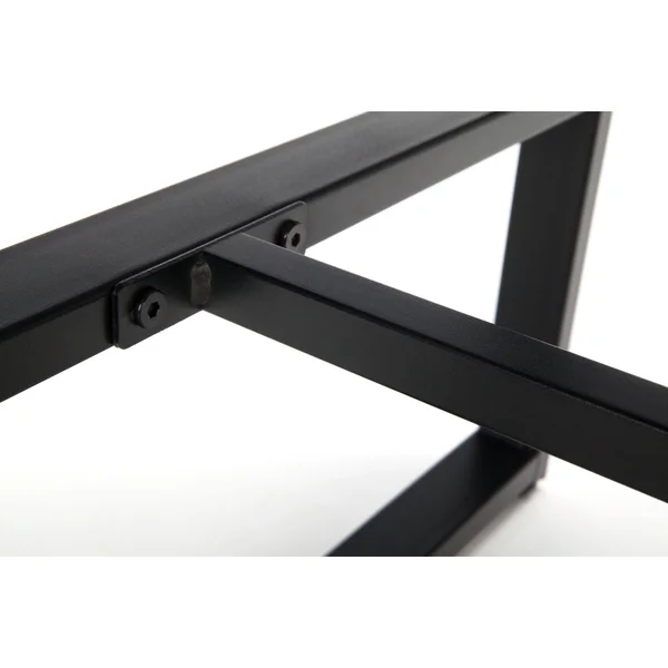 Ofm Modern 48x22 Metal O-Frame Computer Desk - in Knotty Oak