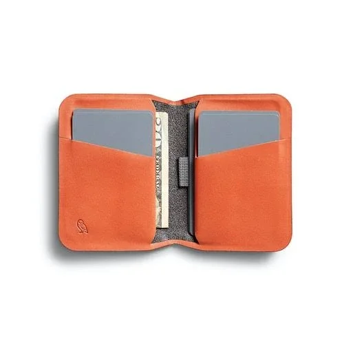 Bellroy Apex Slim Sleeve - Slim Molded Leather Wallet, Indigo