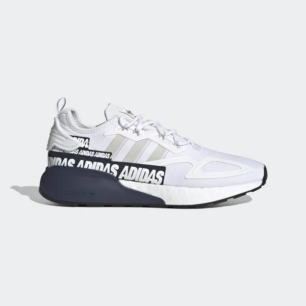 Adidas ZX 2K Boost Shoes Cloud White 10.5 - Mens Originals Shoes