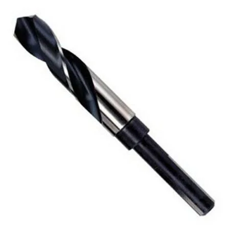 Irwin 91152 Silver & Deming HSS Fractional 1/2 inch Reduced Shank Drill Bit, Size: 13