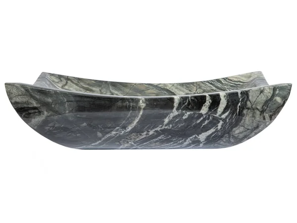 Eden Bath Deep Zen Sink - Wooden Black Marble - EBS011WB-P
