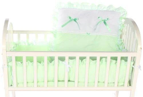 Baby Doll Bedding Regal Cradle Bedding Set - Blue