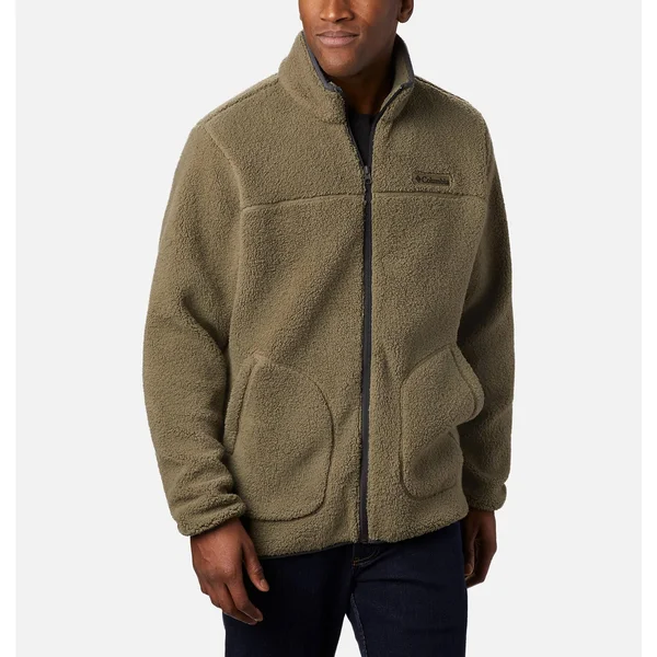 Columbia Men's Rugged Ridge II Sherpa Fleece Jacket - Stone Green