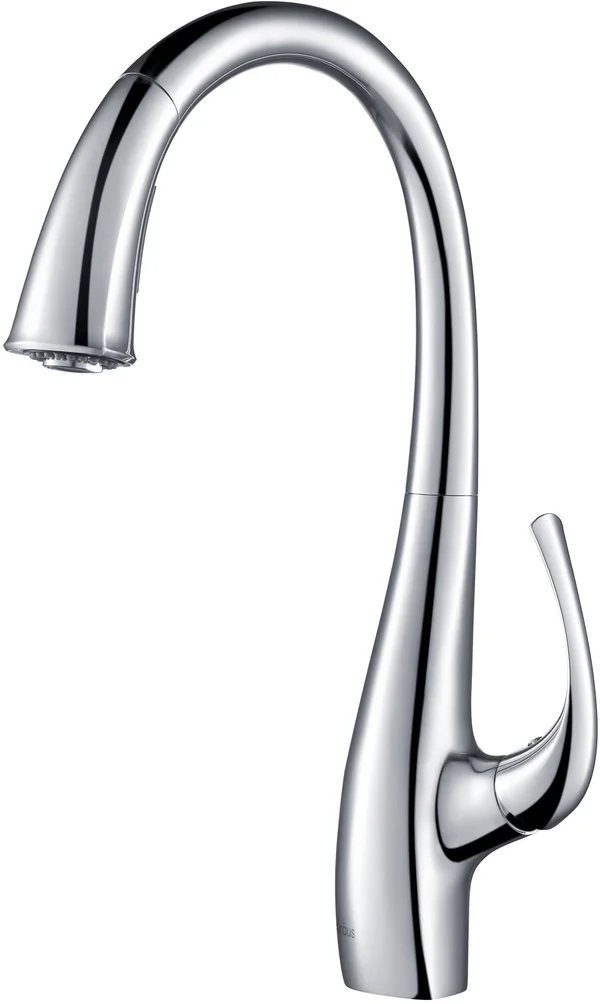 Kraus KPF-1675CH Ansel Dual Function Pull-Down Kitchen Faucet Chrome