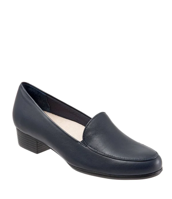 Trotters Classic Lightweight Loafer - Monarch, Size 12 Medium, French Navy