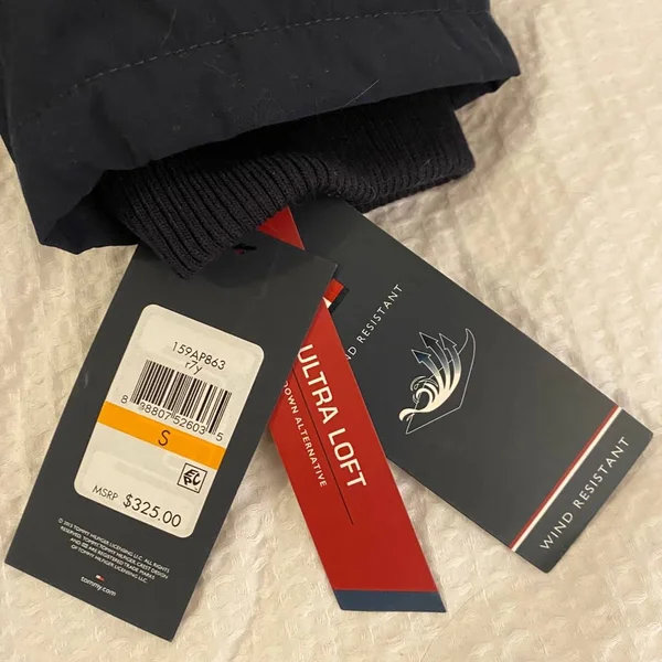 Tommy Hilfiger Jackets & Coats - Tommy Hilfiger Ultra Loft Jacket, Color: Black/Blue, Size: S, Erinpolka&s Closet