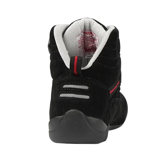 Simpson AD550BK SFI-5 Suede/Nomex Lined Racing Shoes, Black, 5.5