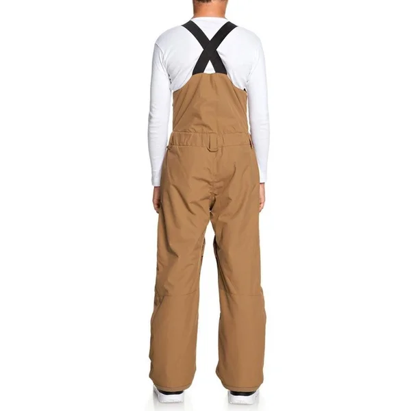 Quiksilver Youth Utility Snow Bib Pants - M, Black