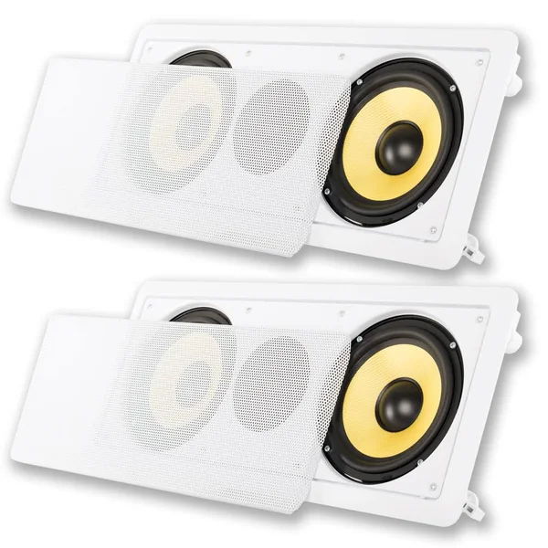 Acoustic Audio HD-6c In-Wall 6.5x22 Center Channel Speakers in Ceiling 7