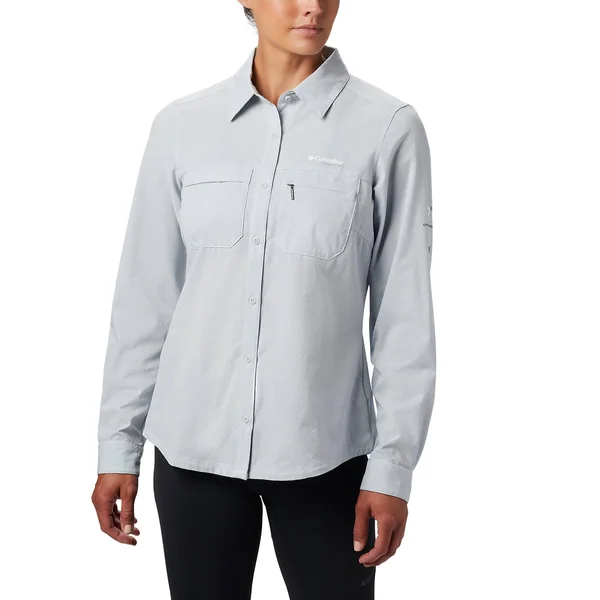 Columbia Irico Long Sleeve Shirt - S, Cirrus Grey Heather