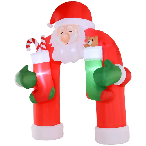 Homcom 11ft Airblown Inflatable Christmas Outdoor Lighted Yard