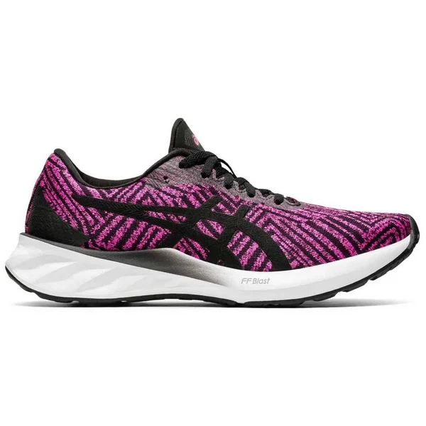 Asics Roadblast Running Shoes Black Pink White Women - 44.5
