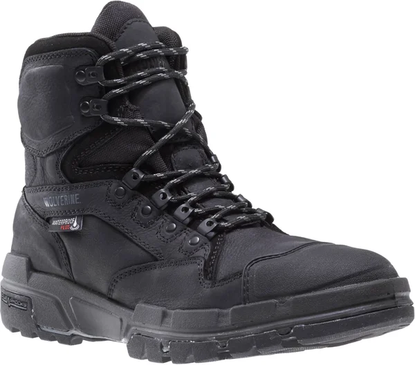 Wolverine Men's Legend 6x22 Safety Toe Boot - Black - Size: 13