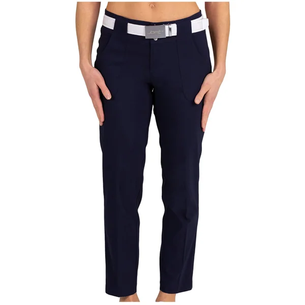 Jofit Women's Belted Cropped Pant Size 14 - Midnight