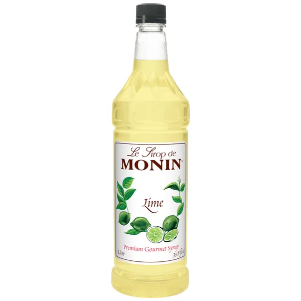 Monin Lime Syrup Pet