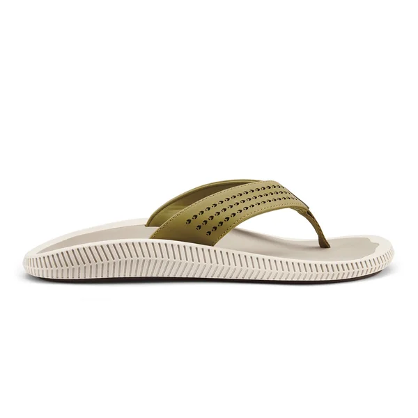 Olukai Ulele - Limu, Mineral Grey - Men’s Beach Sandals