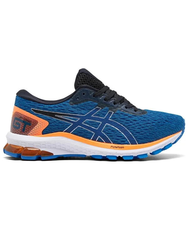 Asics 1011A770-402 GT-1000 9 Electric Blue Black Men's Running Shoes