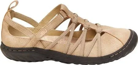Women's Jambu JBU Juliet Vegan Closed Toe Sandal - Size: 7.5, Beige