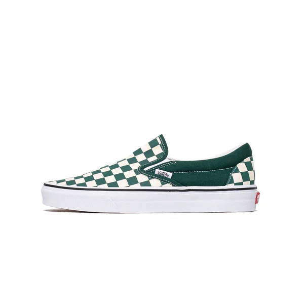 Vans Checkerboard Classic Slip-On (Bistro Green/True White)